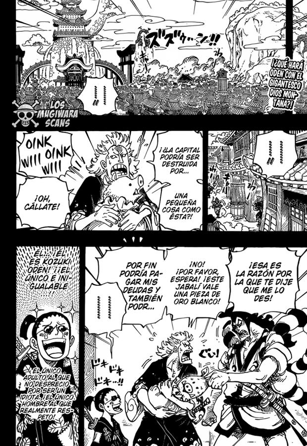 One Piece 961 Manga Online Sub Espanol Kozuki Oden El Dios De La Montana Y Un Encuentro Con Kurozumi Orochi Depor Play Depor