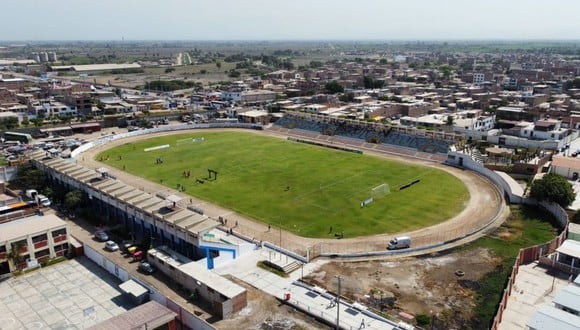 Así luce el estadio de Lambayeque para el Universitario vs. Carlos Stein. (Foto: Leonardo Fernández / GEC)