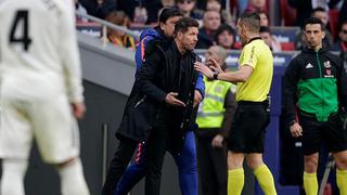 ''No perdimos por el VAR'': la reflexión de Diego Simeone tras el polémico derbi Real Madrid-Atlético