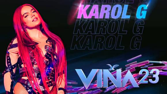 Karol G se presenta este domingo 19 de febrero en Viña del Mar 2023 | VIDEO: @elfestival