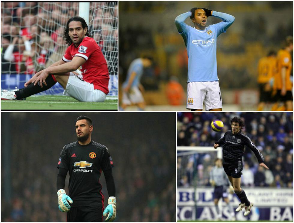 Once jugadores que no la hicieron en la Premier League (Getty Images).