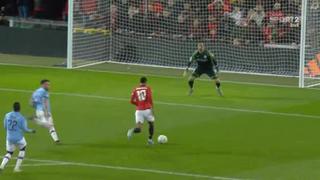 El del honor: Rashford anotó el descuento del Manchester United contra el City por la Carabao Cup 2020 [VIDEO]