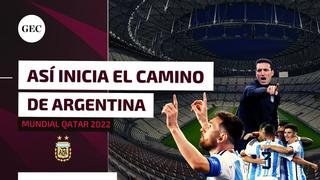 Así inicia el camino de la ‘Scaloneta’: días y horarios que jugará Argentina en el Mundial Qatar 2022