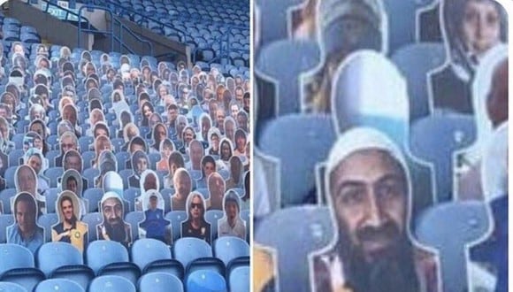 Bin Laden se coló en el estadio de Leeds United gracias a broma de un socio.