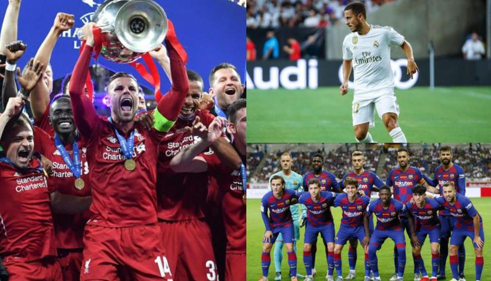 Los que parten como favoritos para ganar la Champions League. (Fotos: Agencias)