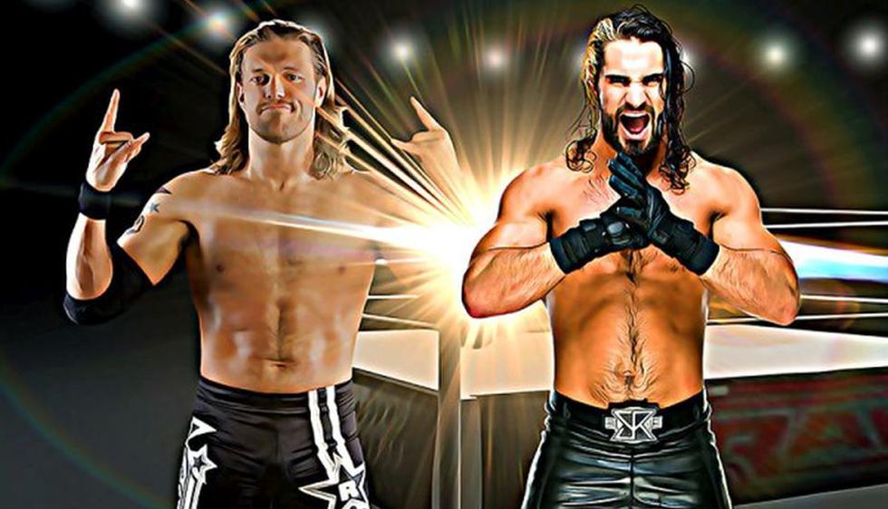 Edge vs. Seth Rollins. (Superluchas)