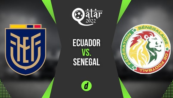 Ecuador vs Senegal: fecha, hora y canales de la jornada 3 del Mundial Qatar 2022. (Depor)