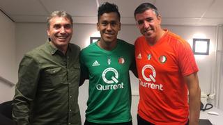 Selección Peruana: Renato Tapia recibió la visita de Néstor Bonillo en Holanda