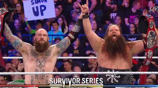 ¡Primer triunfo para Raw! The Viking Raiders ganaron la pelea de parejas en Survivor Series 2019 [VIDEO]