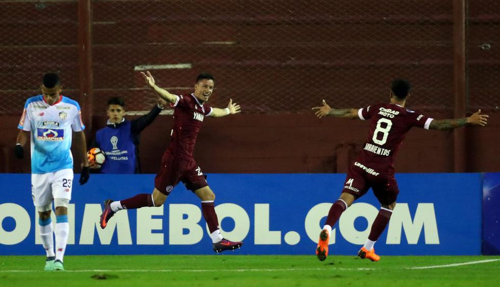 Junior cayó ante Lanús por 1-0 en Buenos Aires en la segunda fase de la Copa Sudamericana 2018. (Agencias)