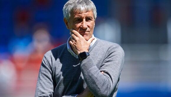 Quique Setién ya es el nuevo técnico del Barcelona hasta junio de 2022. (Foto: Getty Images)
