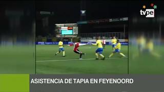 Renato Tapia volvió a la titularidad con Feyenoord y terminó dando una asistencia 