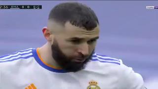 Siempre hay una primera vez: Benzema falló penal en el Real Madrid vs Elche [VIDEO]