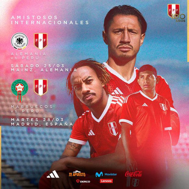 Perú se medirá ante Marruecos en fecha doble FIFA de marzo. (Imagen: Selección Peruana)