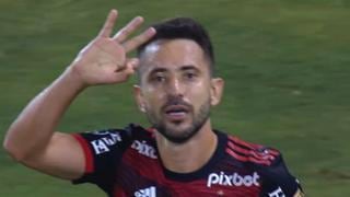 Gran jugada colectiva: el gol de Everton Ribeiro para el 2-0 de Flamengo ante Vélez [VIDEO]  