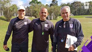 Gregorio Pérez dirigió su primer ‘entreno’ con Defensor Sporting [VIDEO]