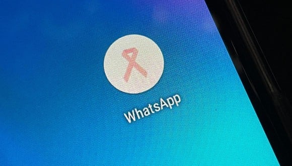 ¿Quieres cambiar el ícono de WhatsApp por el lazo rosa? Entonces usa estos pasos. (Foto: Depor)