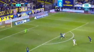 Boca entra en pánico: la roja para Izquierdoz tras cortar una clara opción de gol cerca al área de Andrada [VIDEO]