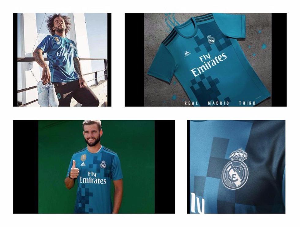 La nueva camiseta del Real Madrid para la temporada 2017-18. (Real Madrid.com)
