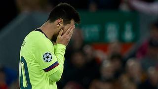 "Fuimos con miedo": Messi y su dura autocrítica de la eliminación ante Liverpool en la Champions League