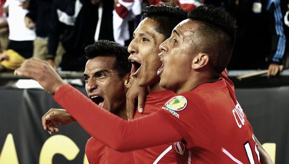 Perú jugará en cuartos de final ante Colombia. (AFP)