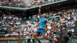 Ni la lluvia puede con él: Nadal superó a Bolelli y clasificó a segunda ronda del Roland Garros