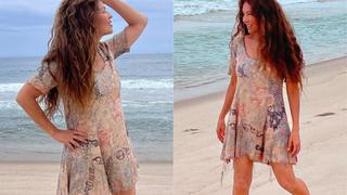 Thalía emociona a sus seguidores al lucir el vestido original de Marimar: “Le metí todo el corazón”