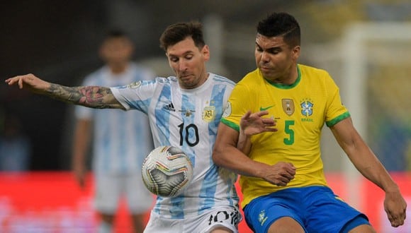 Brasil y Argentina tendrán que volver a juagr el partido suspendido en setiembre por las Eliminatorias Qatar 2022. (Foto: AFP)