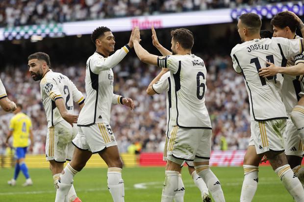 Real Madrid le ganó a Cádiz por LaLiga. (Foto: AFP)
