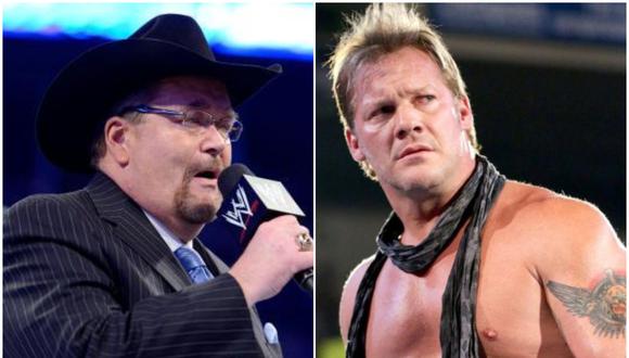 Jim Ross y Chris Jericho trabajaron en WWE. Hoy están en AEW. (Foto: WWE)