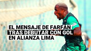 “Seguiremos escribiendo la historia”: Jefferson Farfán y su mensaje tras anotar en el debut con Alianza Lima