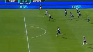 Macías marcó el 1-0: Chivas se adelantó a América con gol antes del minuto de juego por Copa por México [VIDEO