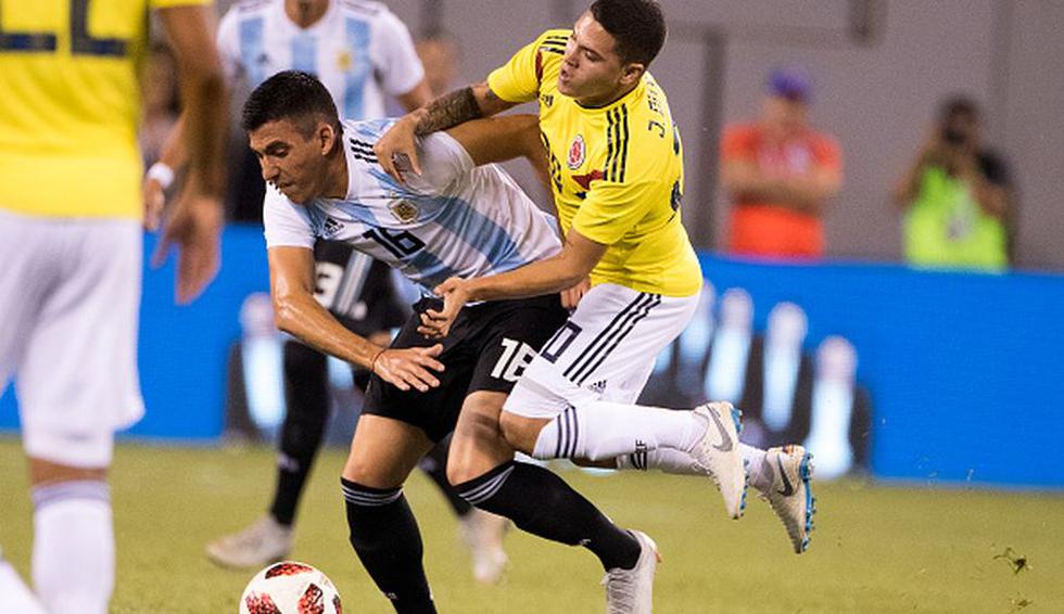 Colombia vs Argentina: juegan en amistoso internacional. (Getty Images)