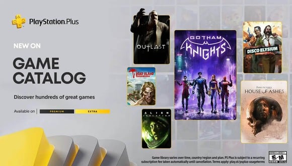 Los videojuegos para este mes ya se pueden encontrar en la tienda digital de PlayStation.