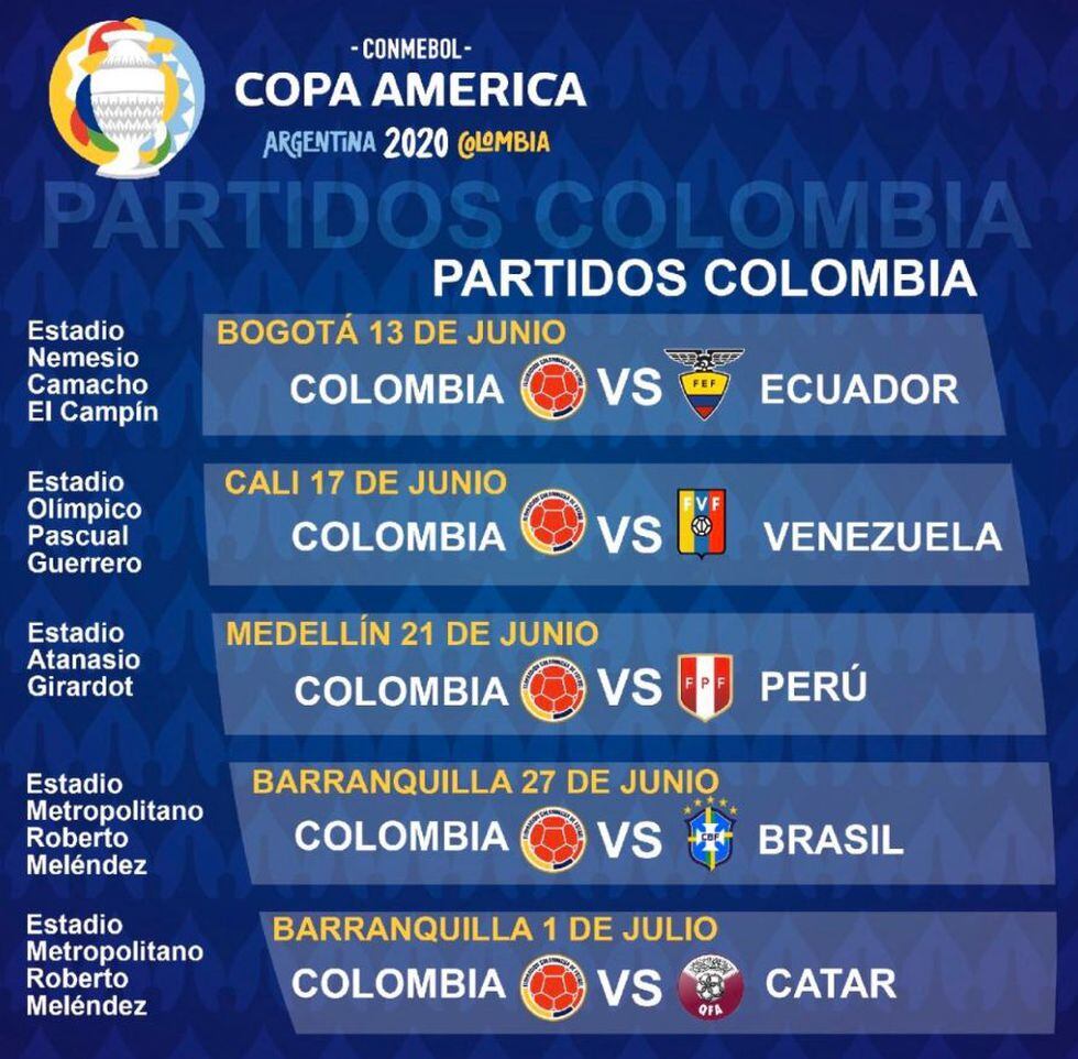 Copa America 2020 Fixtures And Venues - Ghana tips
