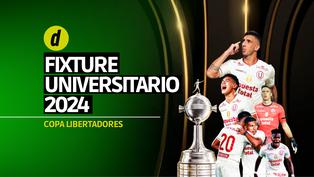 Universitario: fixture, fechas y horarios en la Copa Libertadores 2024