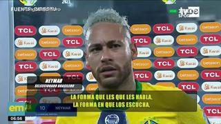 Neymar disparó contra árbitro chileno: “Tobar le faltó el respeto a todos”