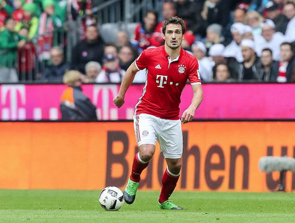 Mats Hummels del Bayern Munich.