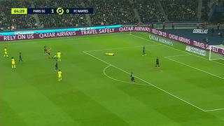 Se iba solo: Navas salió expulsado tras salir a cortar jugada clara de gol en el PSG vs. Nantes [VIDEO]