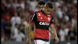 Destrozado: así captaron a Guerrero tras la derrota de Flamengo ante Independiente