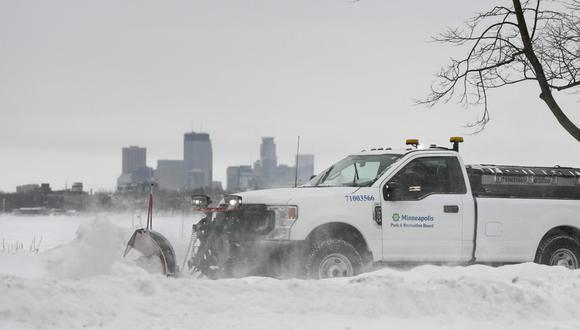 En Estados Unidos las autoridades emitieron una alerta de tormenta invernal (Foto: AFP)