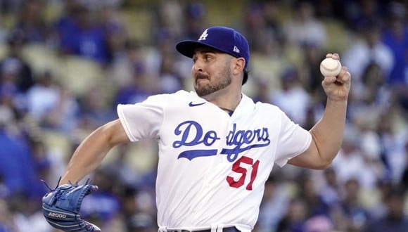 Los Dodgers reafirman su dominio ante Padres (Foto AP/Mark J. Terrill) .