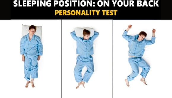 Según tu forma de dormir boca arriba en este test visual sabrás si eres una buena persona (Foto: Namastest).