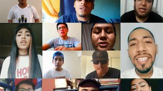 Artistas unen sus voces a las de jóvenes talentos para crear canción por el Día del RAP