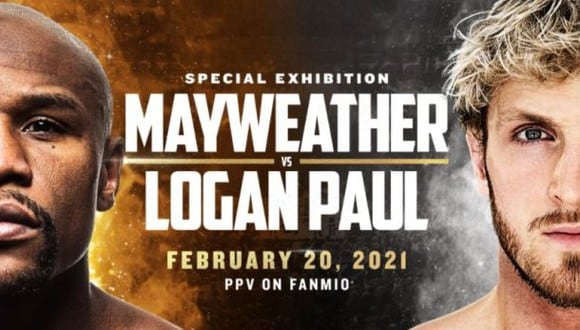 Maywather enfrentará a Logan Paul en un combate el próximo 20 de febrero.