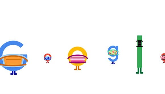 Google recomendó el uso del tapabocas con un doodle que pide no bajar la guardia contra el coronavirus (Foto: Captura/Google)