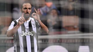 Se '100'te bien: Juventus ganó 2-0 a AC Milan por Serie A e Higuaín superó el centenar de goles