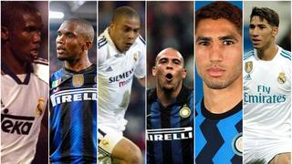 De Hakimi a Ronaldo: los cracks que jugaron en Real Madrid e Inter de Milán y quizá no recuerdas [FOTOS]