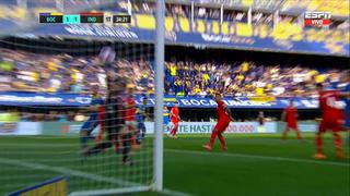 Centro preciso de Romero: gol de Pol Fernández para el 1-1 de Boca Juniors vs. Independiente