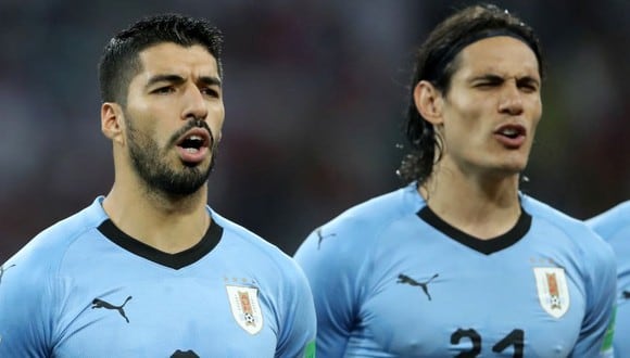 Suárez y Cavani encabezan lista de convocados de Uruguay (Foto: agencias)